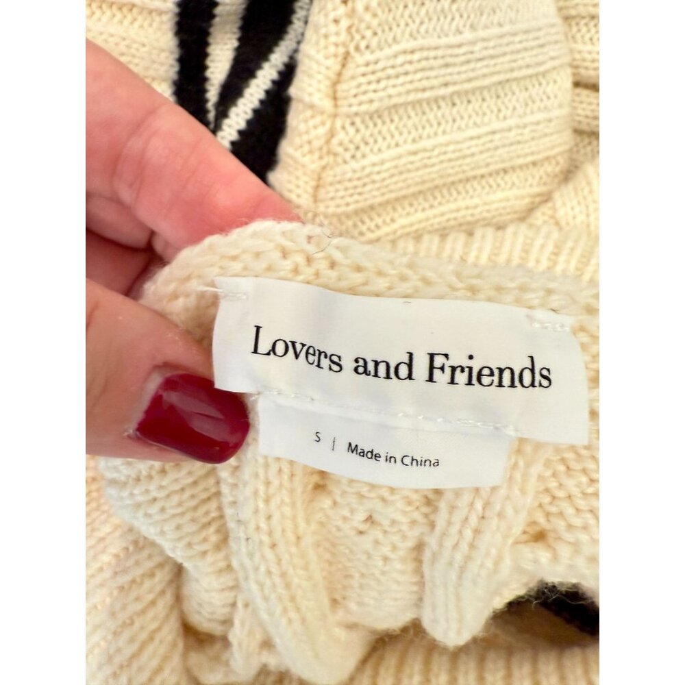 Lovers & Friends Ivory White Emma Sweater - Size S - Picture 5 of 8